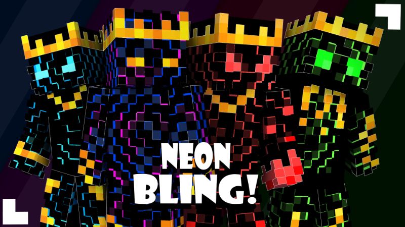 Neon Bling! on the Minecraft Marketplace by Pixelationz Studios