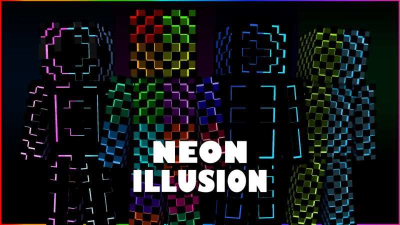 Neon Illusion on the Minecraft Marketplace by Pixelationz Studios