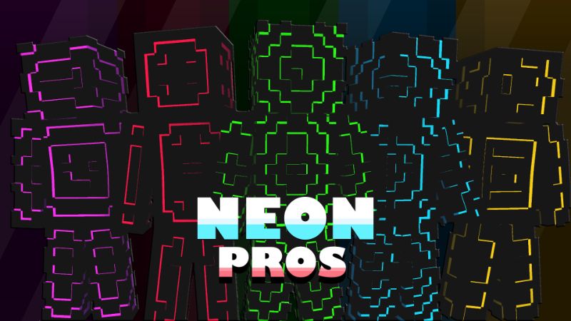 Neon Pros on the Minecraft Marketplace by Pixelationz Studios