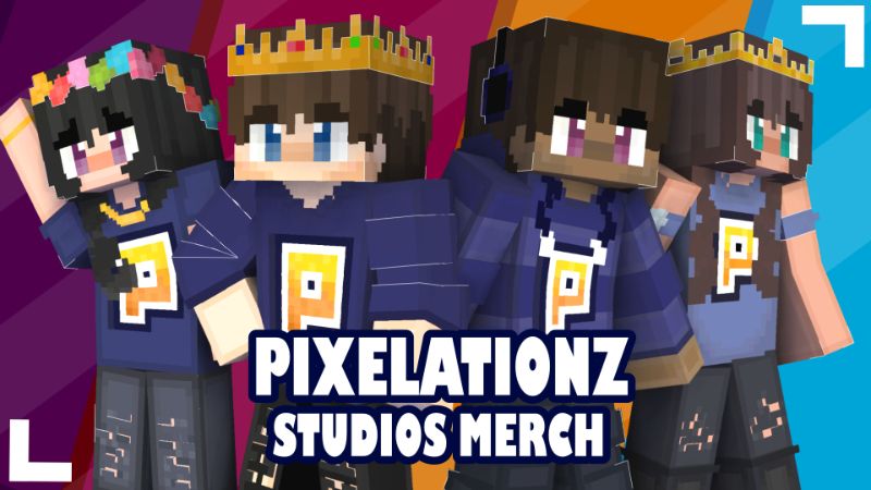 Pixelationz Studios Merch on the Minecraft Marketplace by Pixelationz Studios