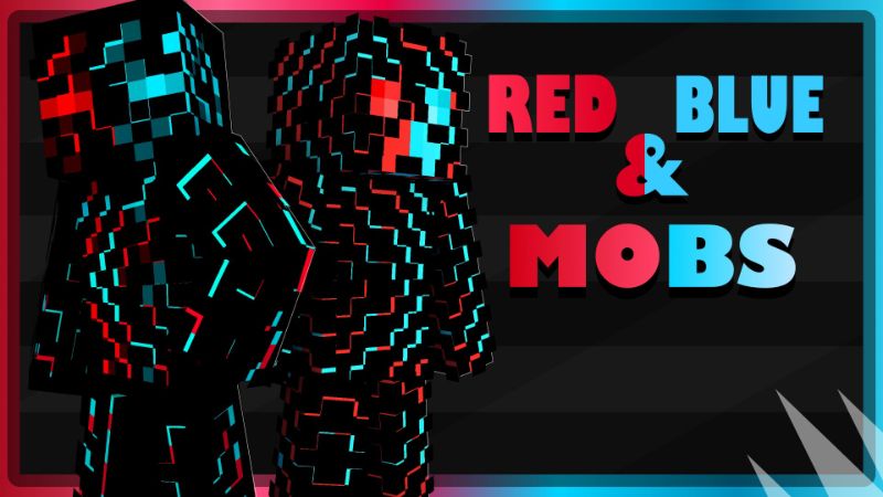 Red & Blue Mobs on the Minecraft Marketplace by Pixelationz Studios