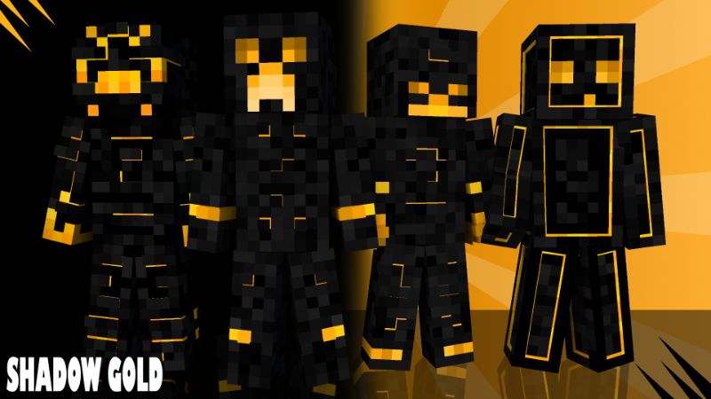 Shadow Gold on the Minecraft Marketplace by Pixelationz Studios