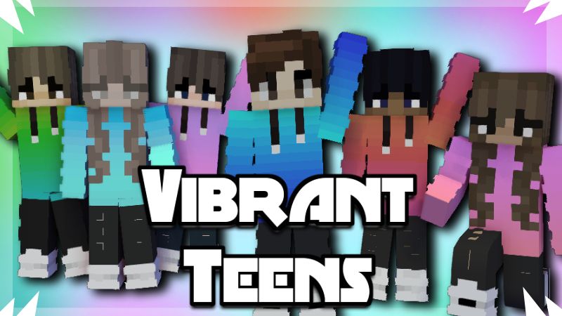 Vibrant Teens on the Minecraft Marketplace by Pixelationz Studios