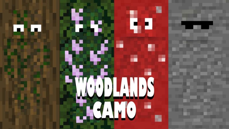 Woodlands Camo on the Minecraft Marketplace by Pixelationz Studios