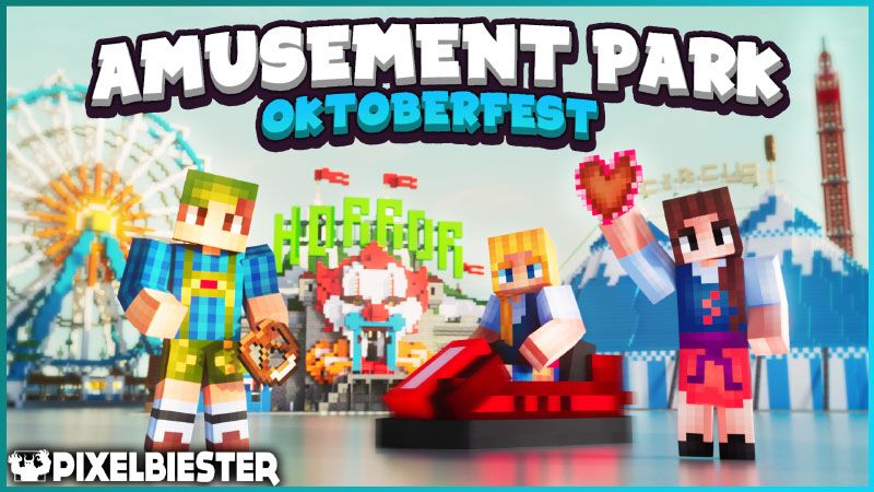 Amusement Park  Oktoberfest on the Minecraft Marketplace by Pixelbiester