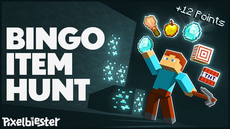 BINGO - Item Hunt on the Minecraft Marketplace by Pixelbiester