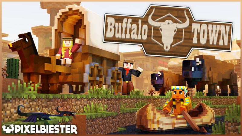 Buffalo Town - Roleplay on the Minecraft Marketplace by Pixelbiester