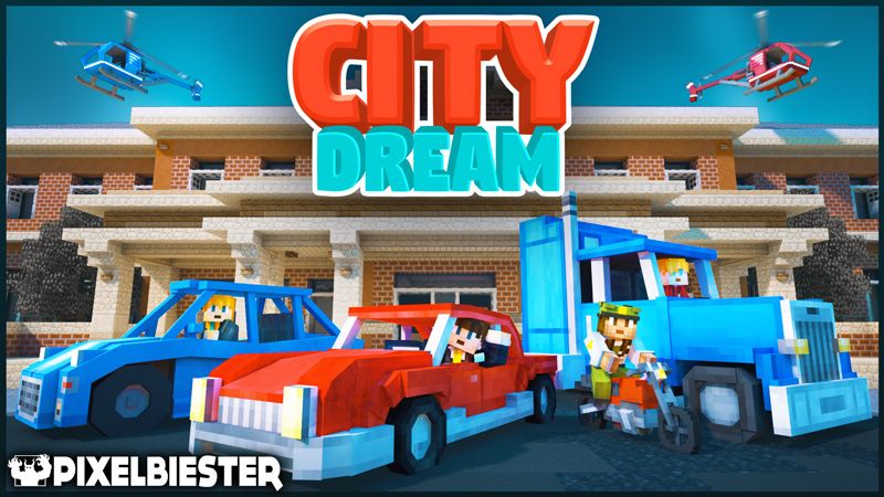 City Dream  Roleplay on the Minecraft Marketplace by Pixelbiester