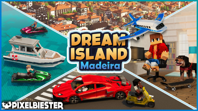 Dream Island Madeira on the Minecraft Marketplace by Pixelbiester
