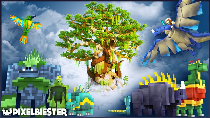 Giant Tree Adventure on the Minecraft Marketplace by Pixelbiester