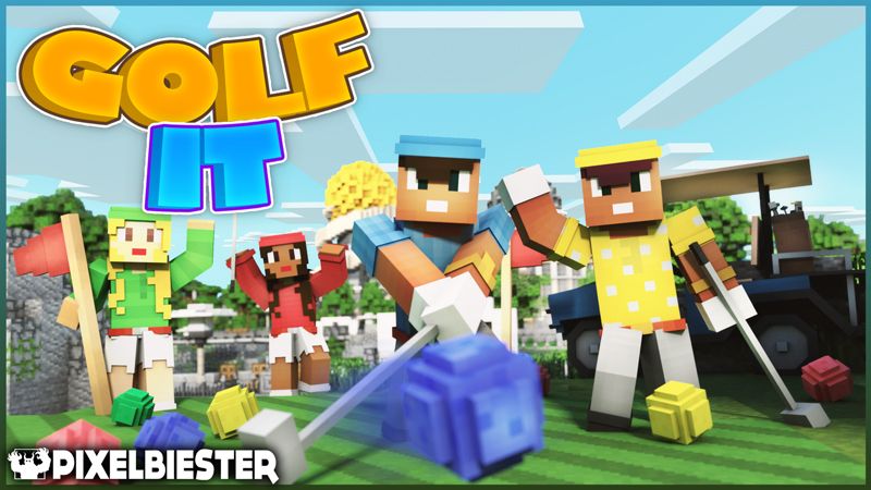 Golf it! on the Minecraft Marketplace by Pixelbiester