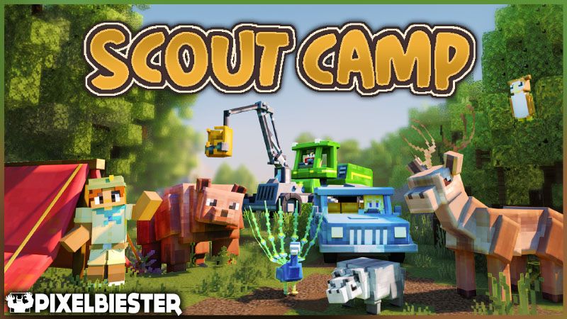 Scout Camp on the Minecraft Marketplace by pixelbiester