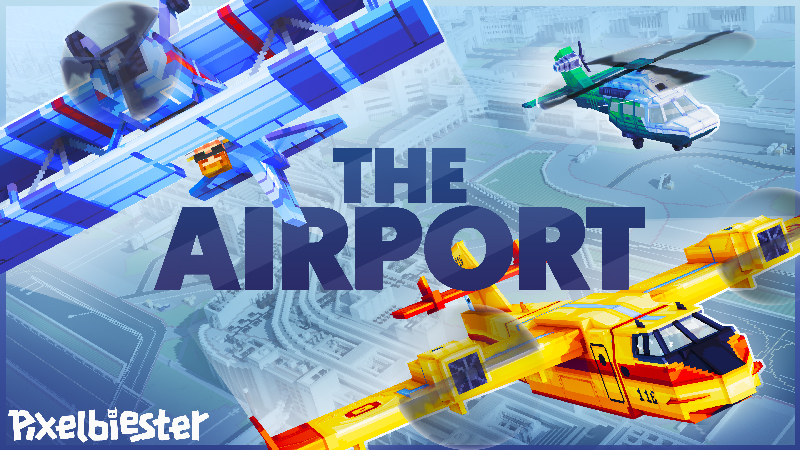 The Airport on the Minecraft Marketplace by Pixelbiester