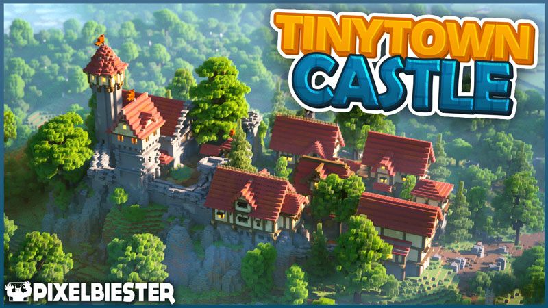 Tinytown Castle on the Minecraft Marketplace by Pixelbiester