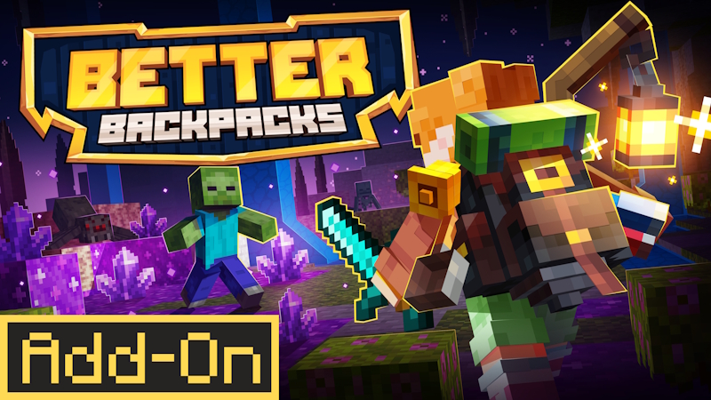 Better Backpacks Add-On on the Minecraft Marketplace by PixelHeads