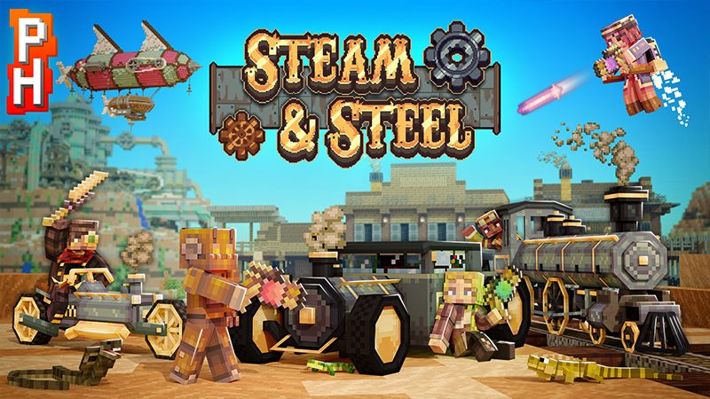 Steam & Steel on the Minecraft Marketplace by PixelHeads