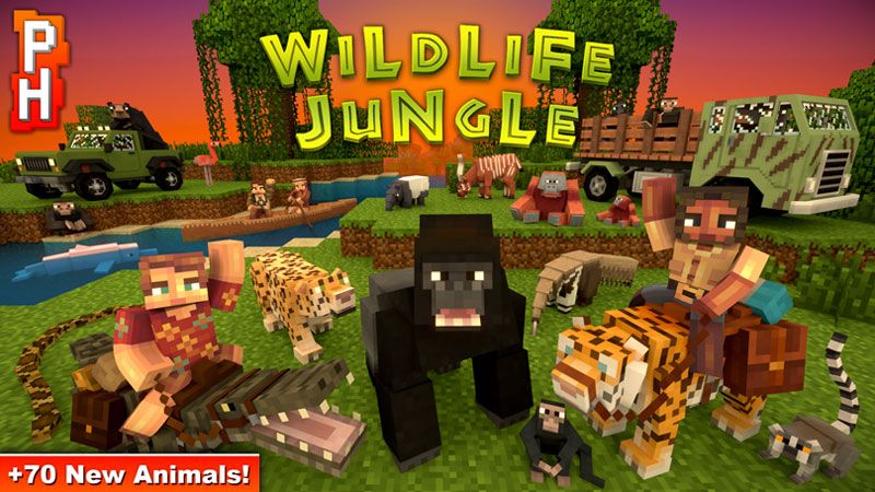 Wildlife: Jungle on the Minecraft Marketplace by PixelHeads