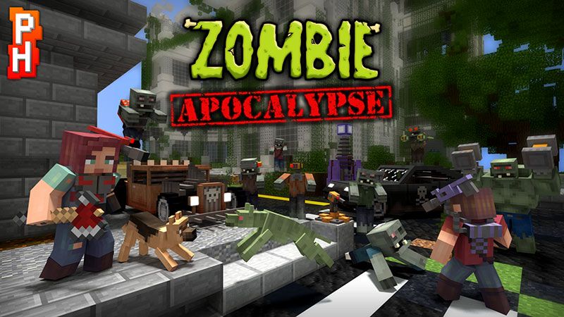 Zombie Apocalypse on the Minecraft Marketplace by pixelheads