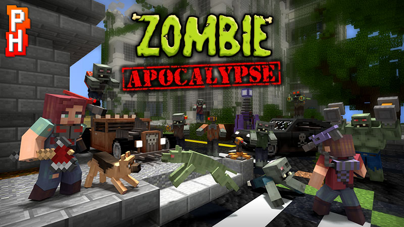 Zombie Apocalypse on the Minecraft Marketplace by PixelHeads