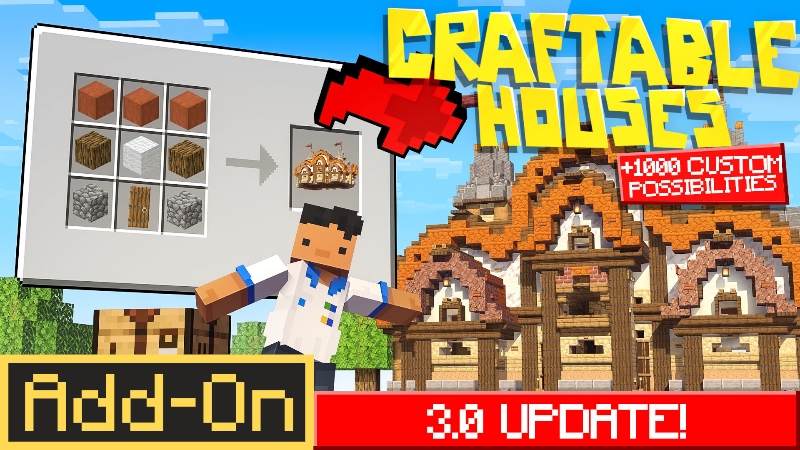 Craftable Houses Add-On