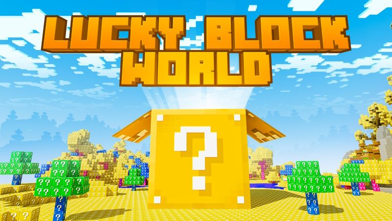 Lucky Block World on the Minecraft Marketplace by Pixell Studio