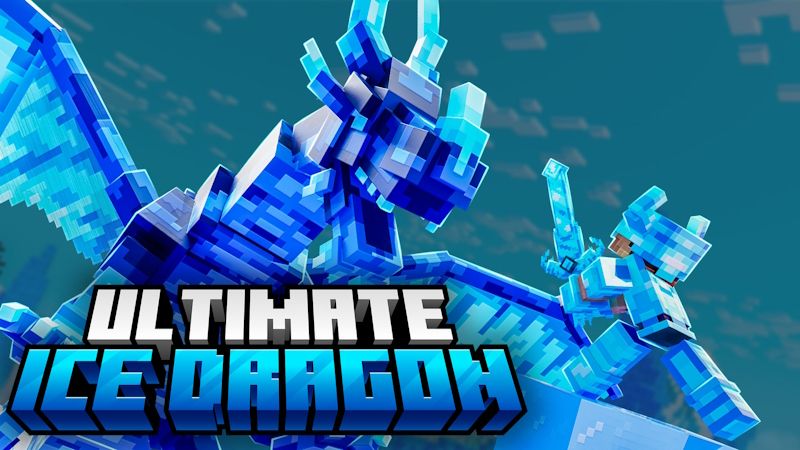 Ultimate Ice Dragon on the Minecraft Marketplace by Pixell Studio