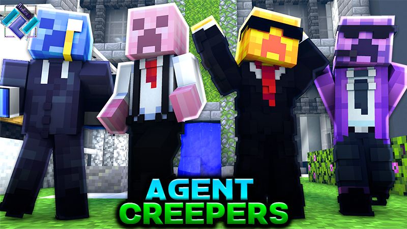 Agent Creepers on the Minecraft Marketplace by PixelOneUp