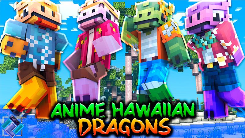 Anime Hawaiian Dragons