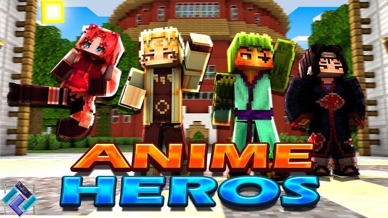 Anime Heros on the Minecraft Marketplace by pixeloneup