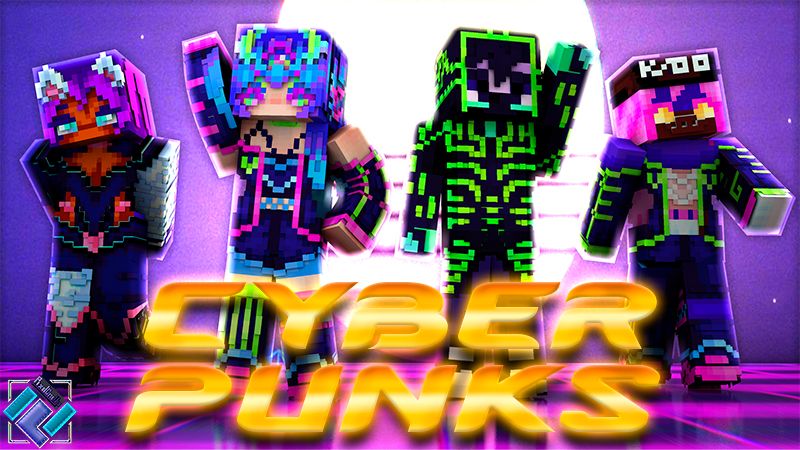 Cyber Punks on the Minecraft Marketplace by PixelOneUp