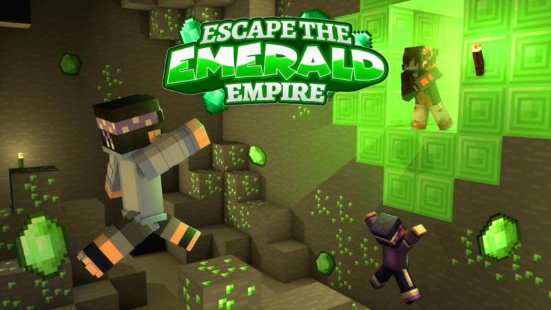 Escape the Emerald Empire on the Minecraft Marketplace by PixelOneUp