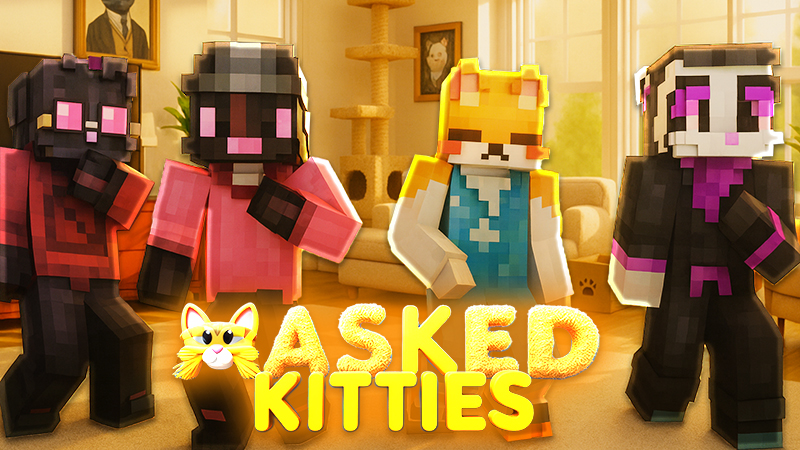 Masked Kitties on the Minecraft Marketplace by PixelOneUp