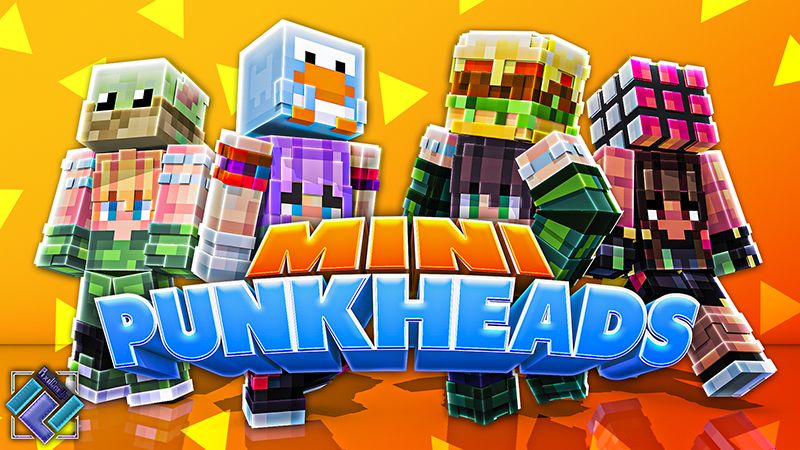 Mini Punk Heads on the Minecraft Marketplace by PixelOneUp