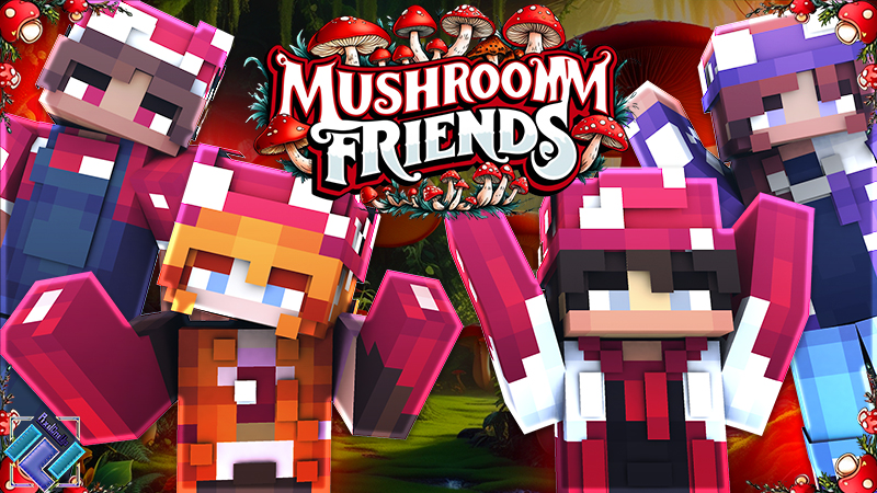 Mushroom Friends on the Minecraft Marketplace by PixelOneUp