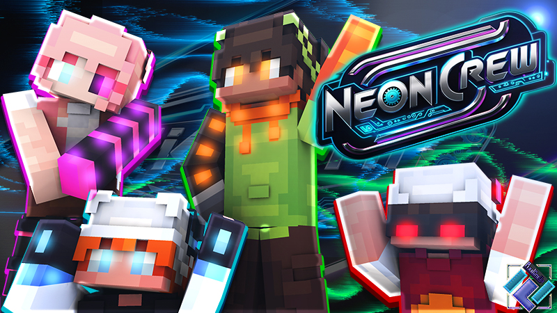 Neon Crew on the Minecraft Marketplace by PixelOneUp