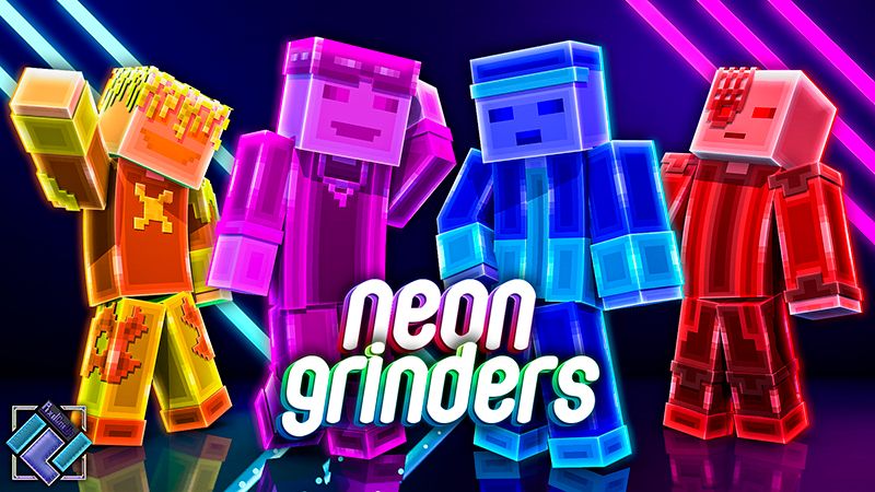 Neon Grinders on the Minecraft Marketplace by PixelOneUp