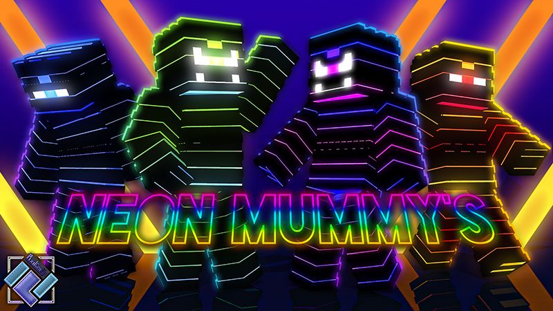 Neon Mummy's on the Minecraft Marketplace by PixelOneUp