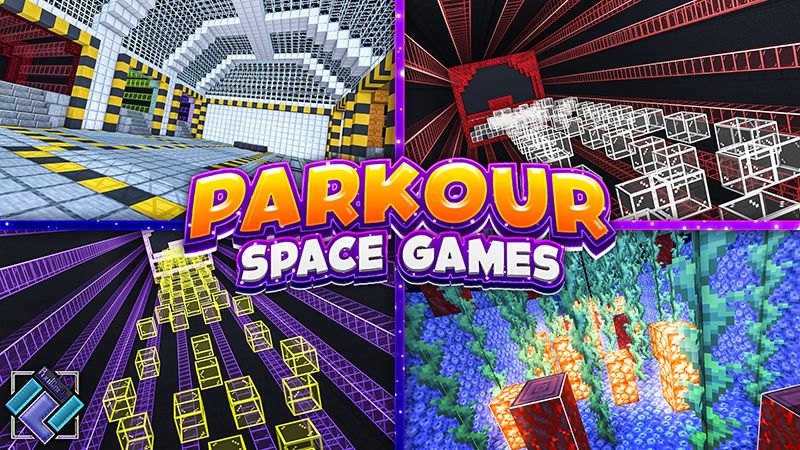 Parkour Space Games on the Minecraft Marketplace by PixelOneUp