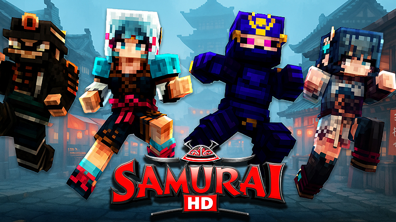 Samurai HD on the Minecraft Marketplace by PixelOneUp