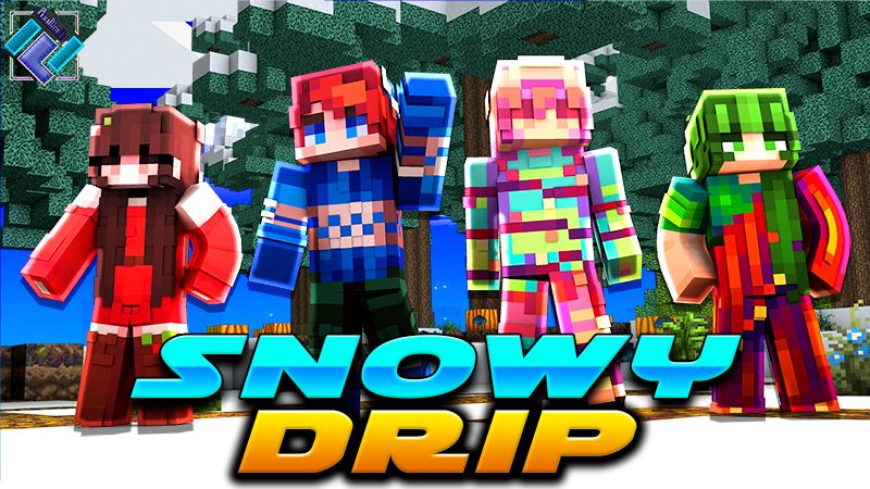 Snowy Drip on the Minecraft Marketplace by PixelOneUp