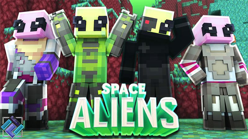 Space Aliens on the Minecraft Marketplace by PixelOneUp