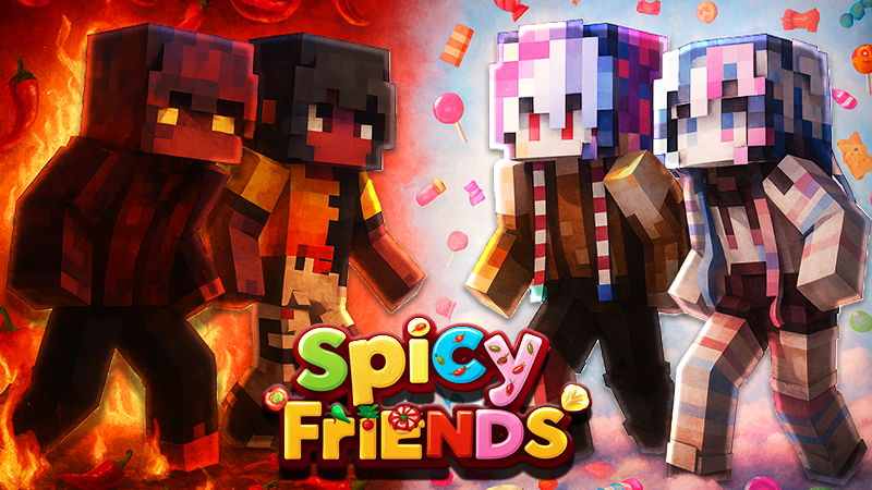 Spicy Friends on the Minecraft Marketplace by PixelOneUp