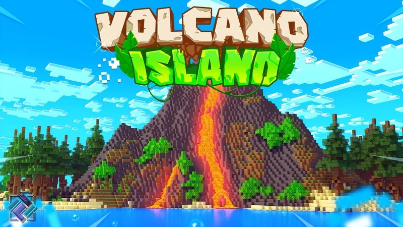 Volcano Island on the Minecraft Marketplace by PixelOneUp