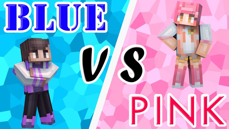 Blue vs. Pink on the Minecraft Marketplace by Pixels & Blocks