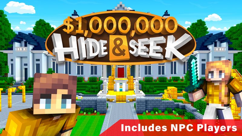 $1,000,000 Hide & Seek on the Minecraft Marketplace by Pixels & Blocks