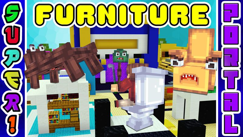 Furniture Super! Portal on the Minecraft Marketplace by pixels-and-blocks