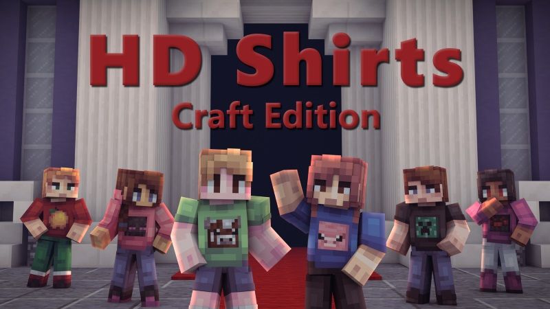 HD Shirts - Craft Edition on the Minecraft Marketplace by Pixels & Blocks