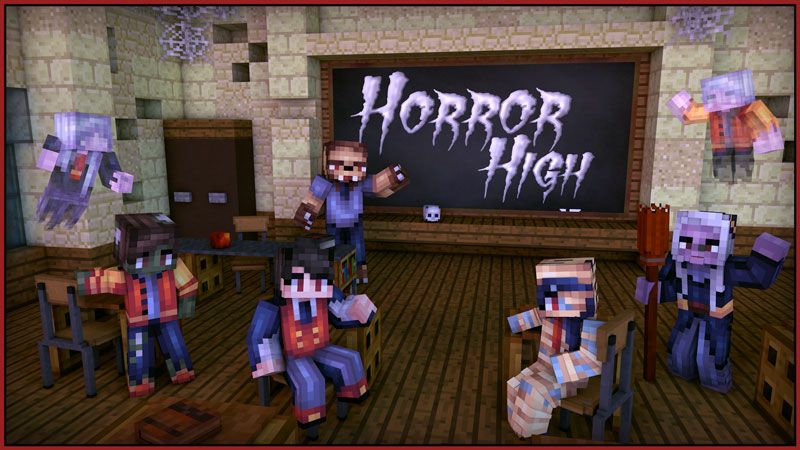 Horror High on the Minecraft Marketplace by Pixels & Blocks