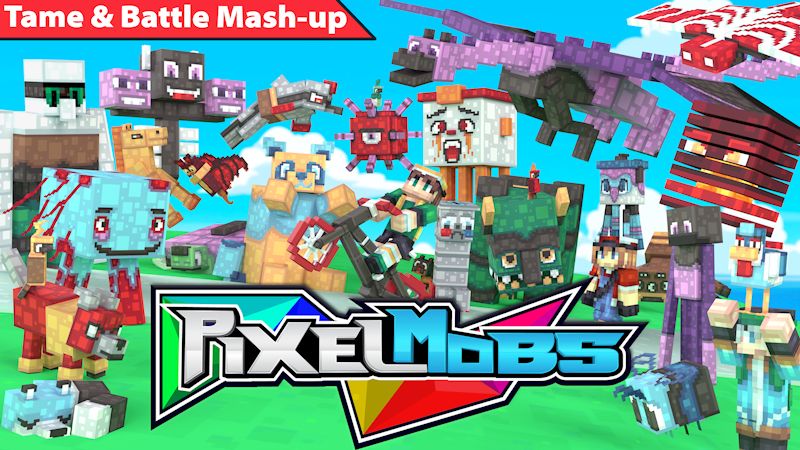 Pixelmobs Mash-up on the Minecraft Marketplace by pixels-and-blocks