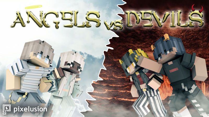 Angels VS Devils on the Minecraft Marketplace by Pixelusion